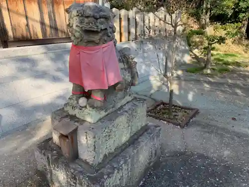 金ケ崎神社の狛犬