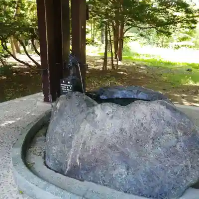月寒神社の手水舎