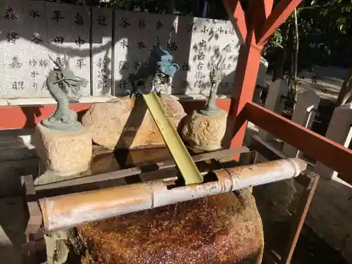 越木岩神社の手水舎