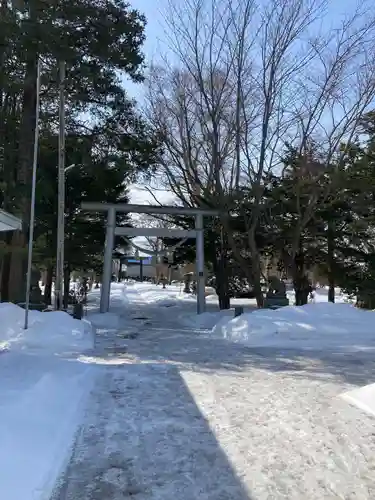 南幌神社の鳥居