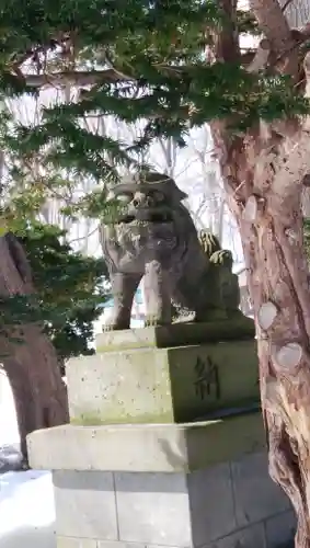 羽幌神社の狛犬