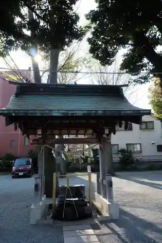 相模原氷川神社の手水舎