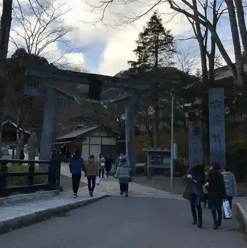 古峯神社の鳥居