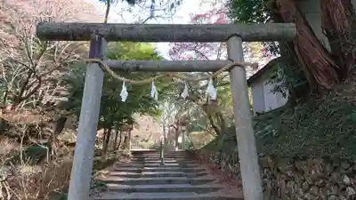 唐澤山神社の鳥居