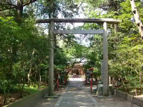 宮川熊野神社の鳥居