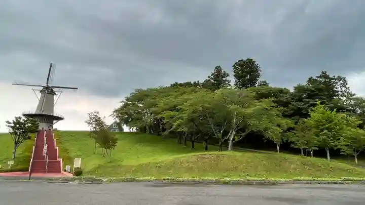 津島本宮社の周辺