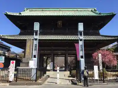 法華経寺の山門・神門