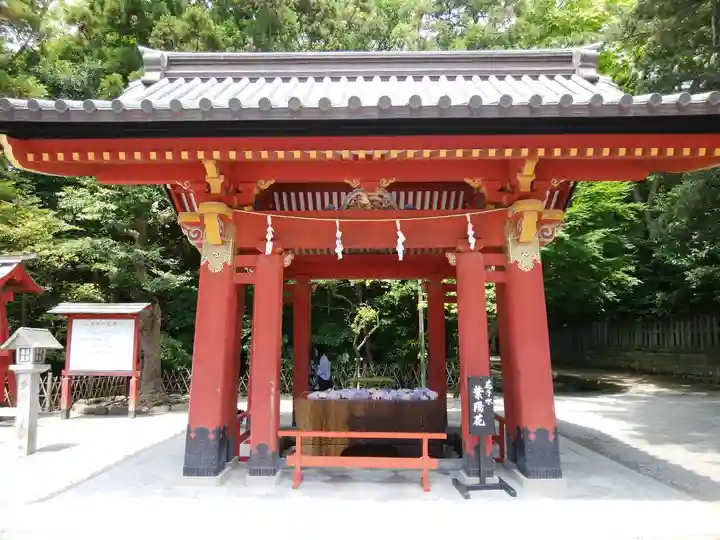 鶴岡八幡宮の手水舎