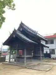 炬口八幡神社 の山門