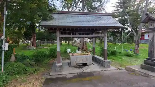 空知神社の手水舎
