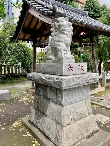 柏神社の狛犬