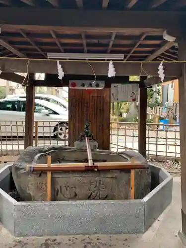 伊奴神社の手水舎