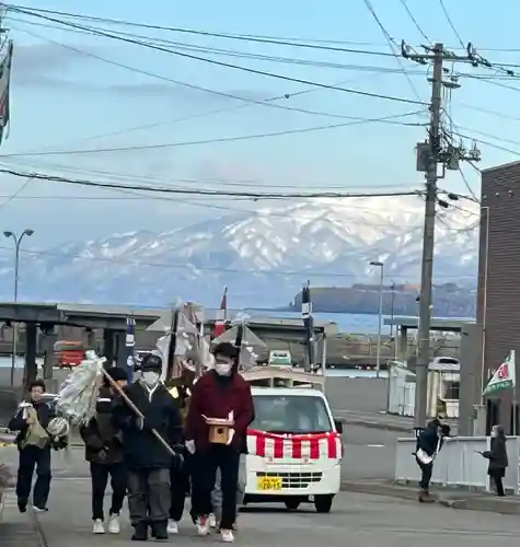 🌸乙部八幡神社(北海道)