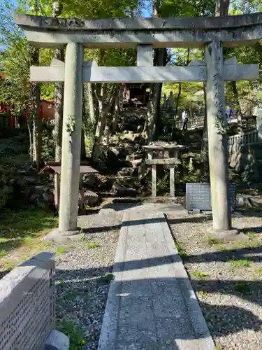 針綱神社の鳥居