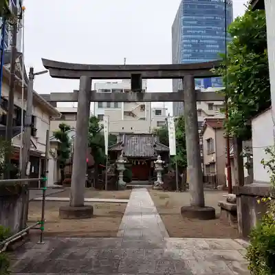 押上天祖神社の鳥居