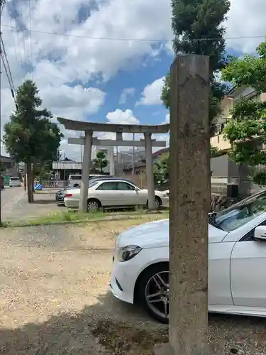 八幡神社の鳥居