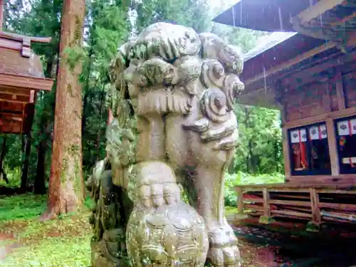 心清水八幡神社の狛犬