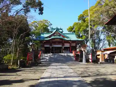 多摩川浅間神社の本殿・本堂