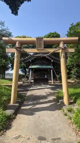 津島社の鳥居