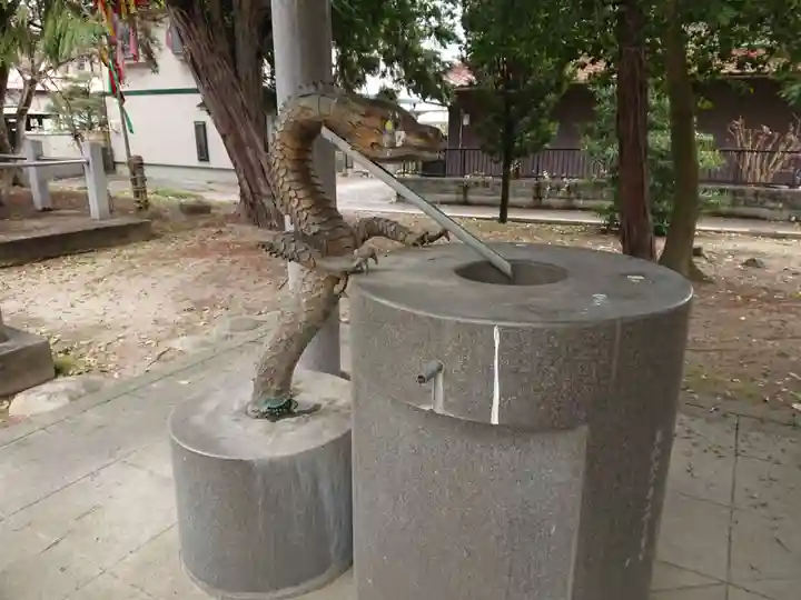 川曲神社(子生和町)の手水舎
