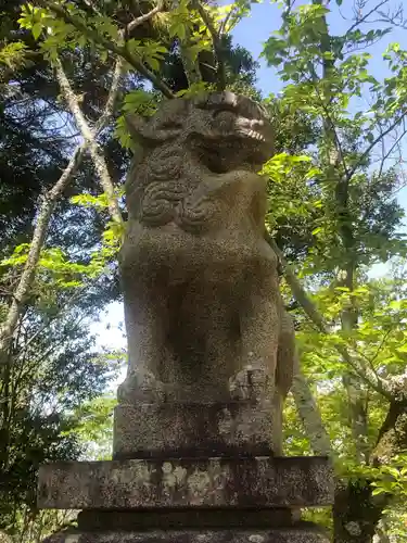 伊太祁曽神社の狛犬