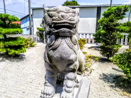 神明社（七島神明社）の狛犬