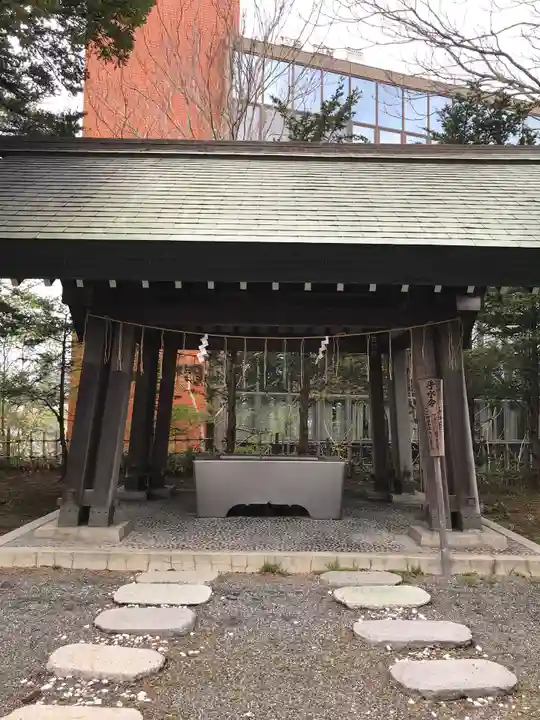 江別神社の手水舎