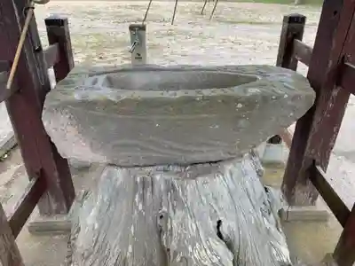 鹿島神社の手水舎