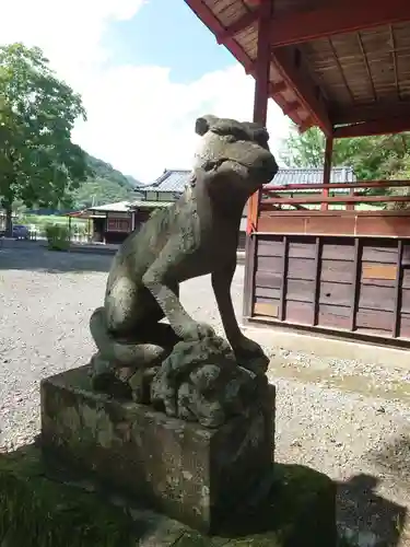 椋神社の狛犬