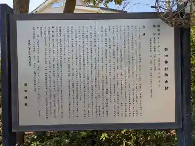 菊田神社(千葉県)