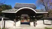 栖岸院の山門・神門