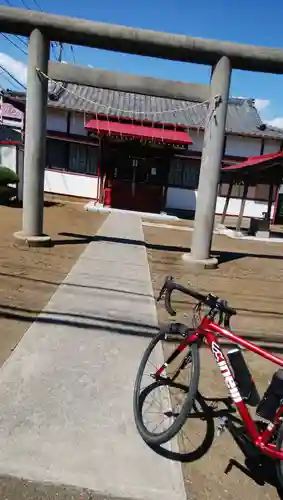 神明神社の鳥居