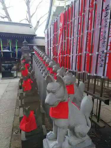 豊川稲荷東京別院の狛犬