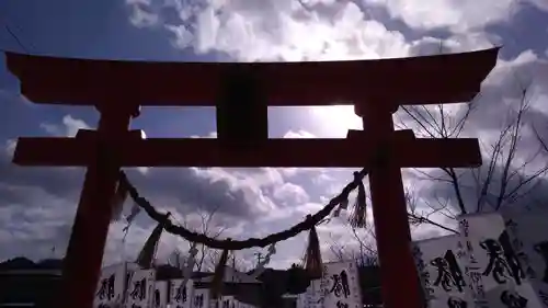 秋保神社の鳥居