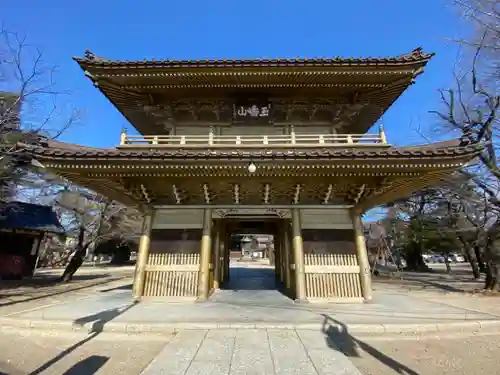 総願寺の山門