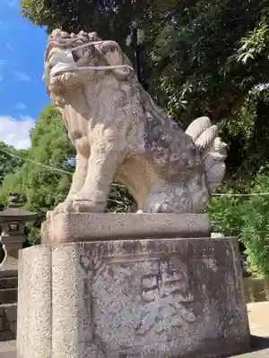 平塚八幡宮の狛犬