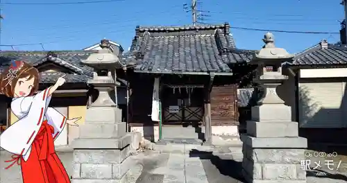 八幡神社の本殿・本堂
