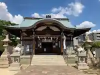 打出天神社の本殿・本堂