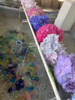 星置神社の手水舎