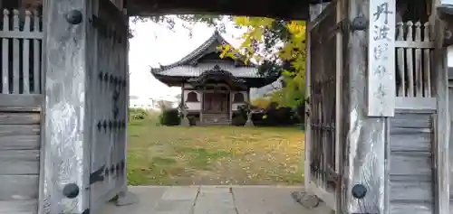 国分寺の山門