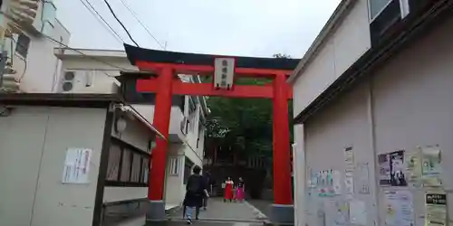 元町厳島神社の鳥居