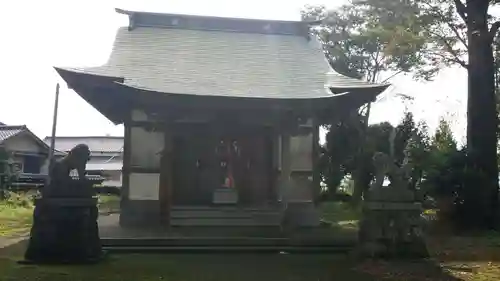霜神社の本殿・本堂