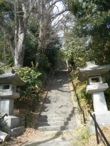 法華堂跡（源頼朝墓・北条義時墓）の景色