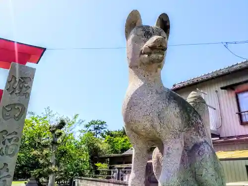 稲荷社（堀田稲荷神社）の狛犬