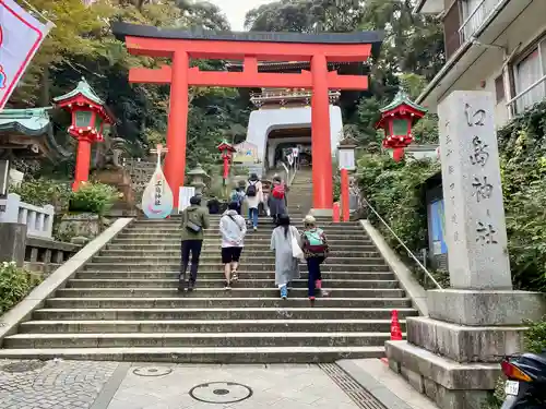 江島神社の鳥居