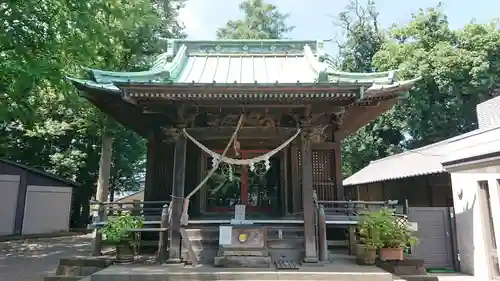 篠原八幡神社の本殿・本堂
