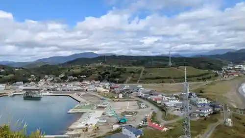 正一位稲荷社の景色