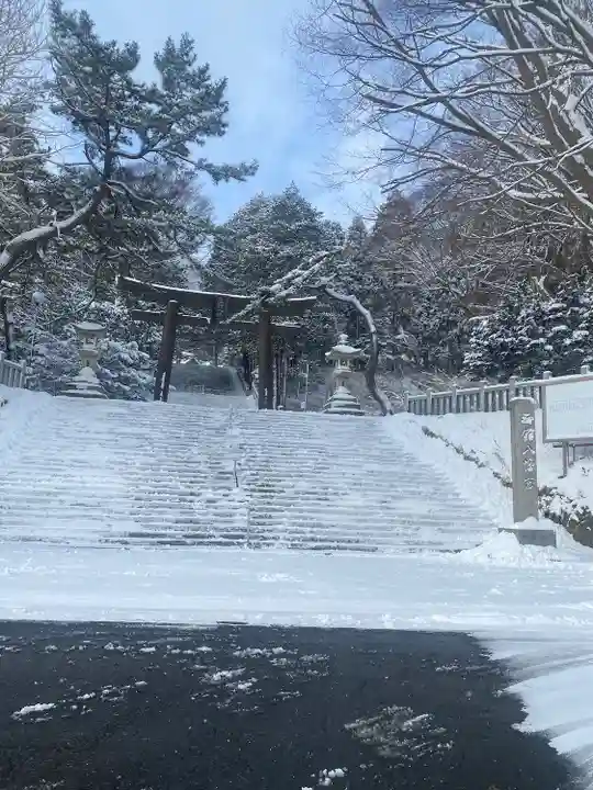 函館八幡宮の鳥居