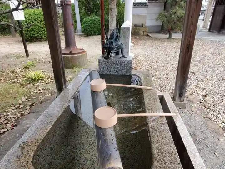 尾上神社の手水舎