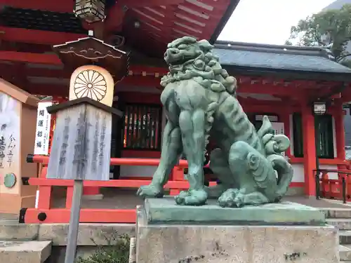 西宮神社の狛犬